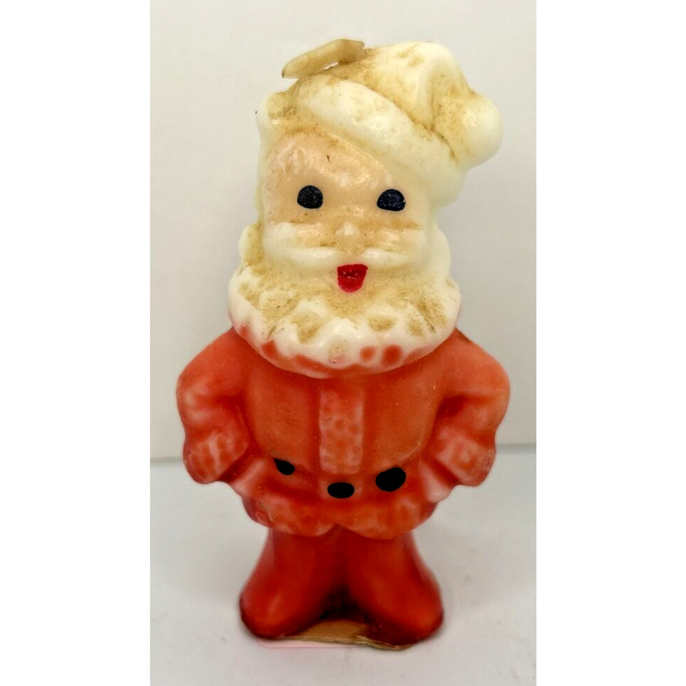Vintage Gurley Santa Claus Candle 3.25" SKU‎ H599